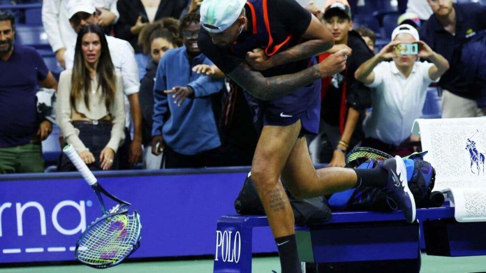 kyrgios multa us open