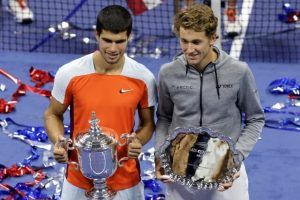 Ruud sin ganar Alcaraz