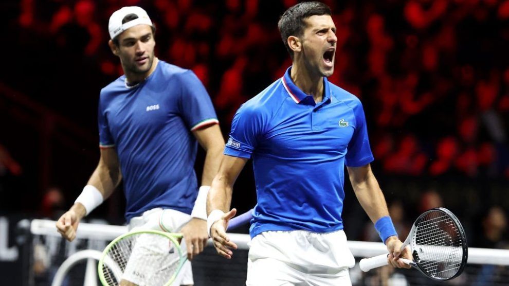Djokovic Berrettini Laver Cup