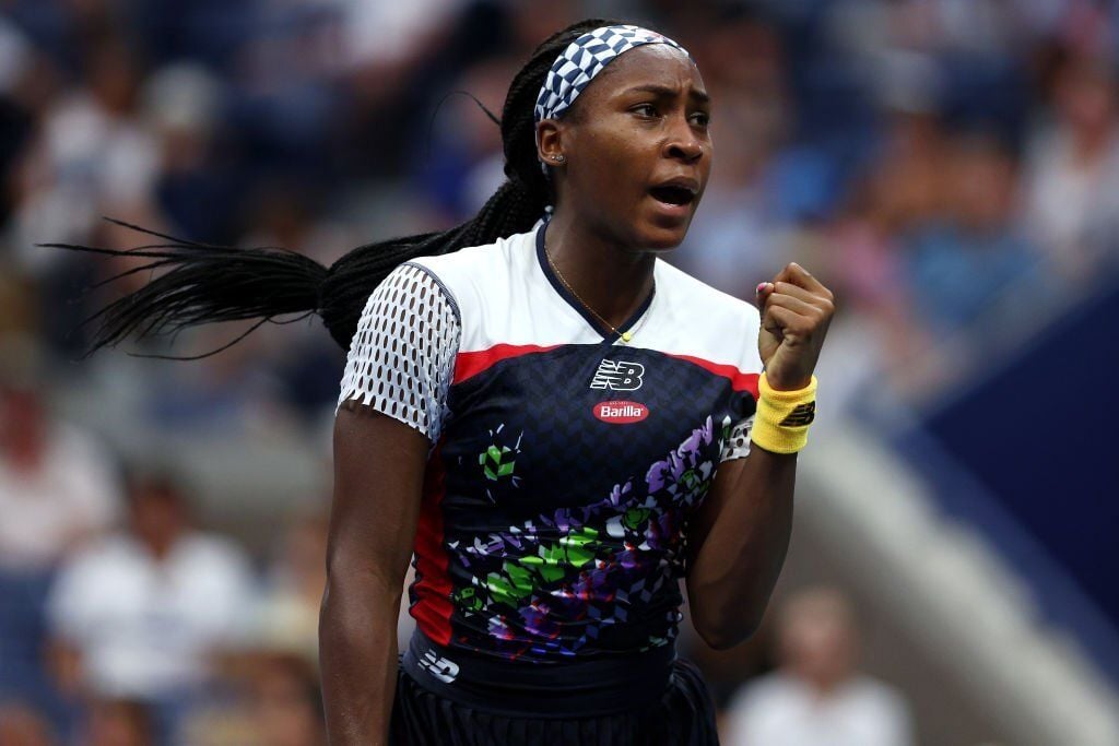 Gauff Zhang US Open