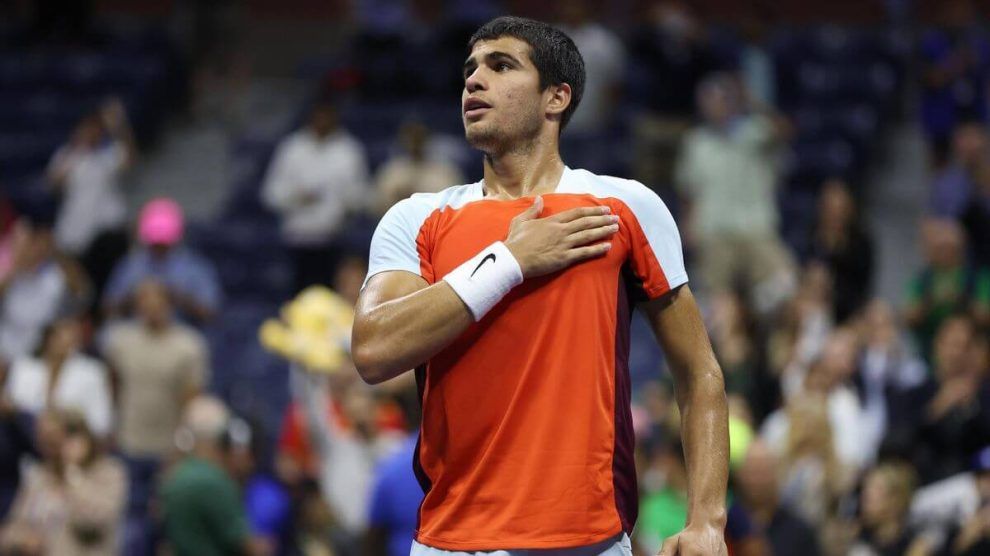 Televisión horario US Open Alcaraz Tiafoe