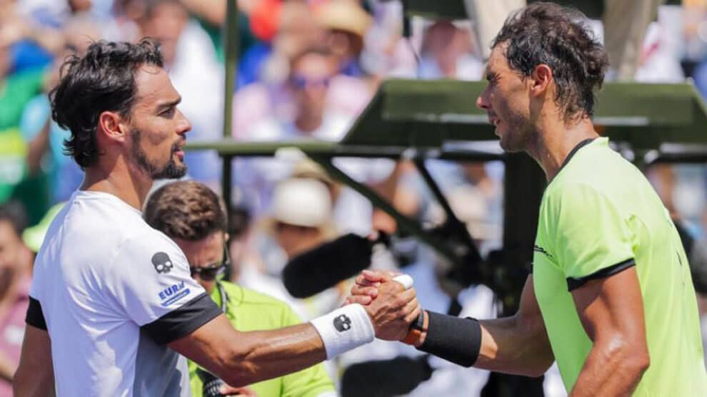 Televisión horario US Open Nadal Fognini