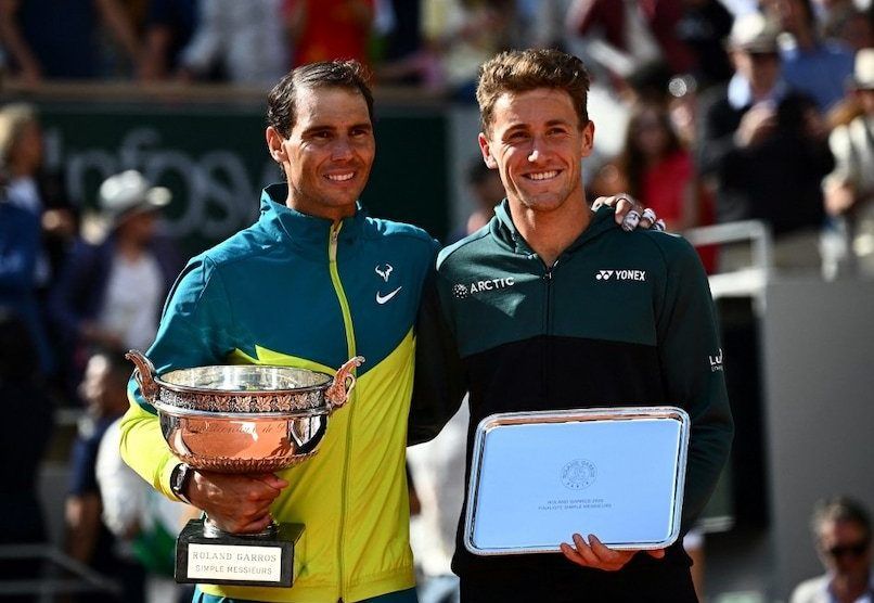 Nadal Ruud exhibiciones Latinoamérica