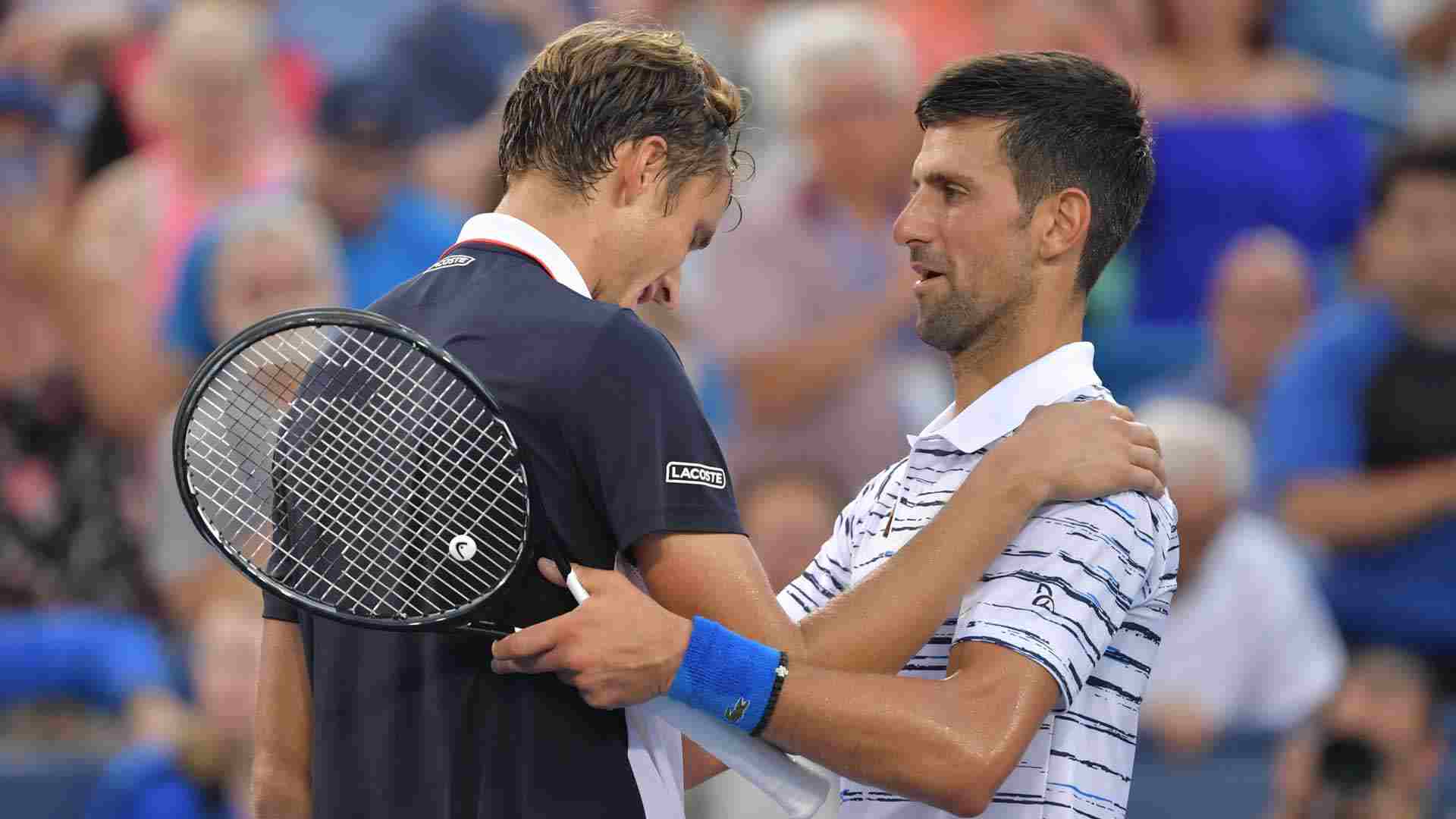 Medvedev: “Novak Djokovic es el más peligroso”