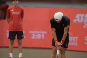 Báez duele ilusión calambre