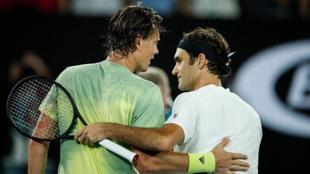 Berdych federer huella más grande