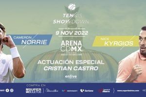 kyrgios norrie exhibición méxico
