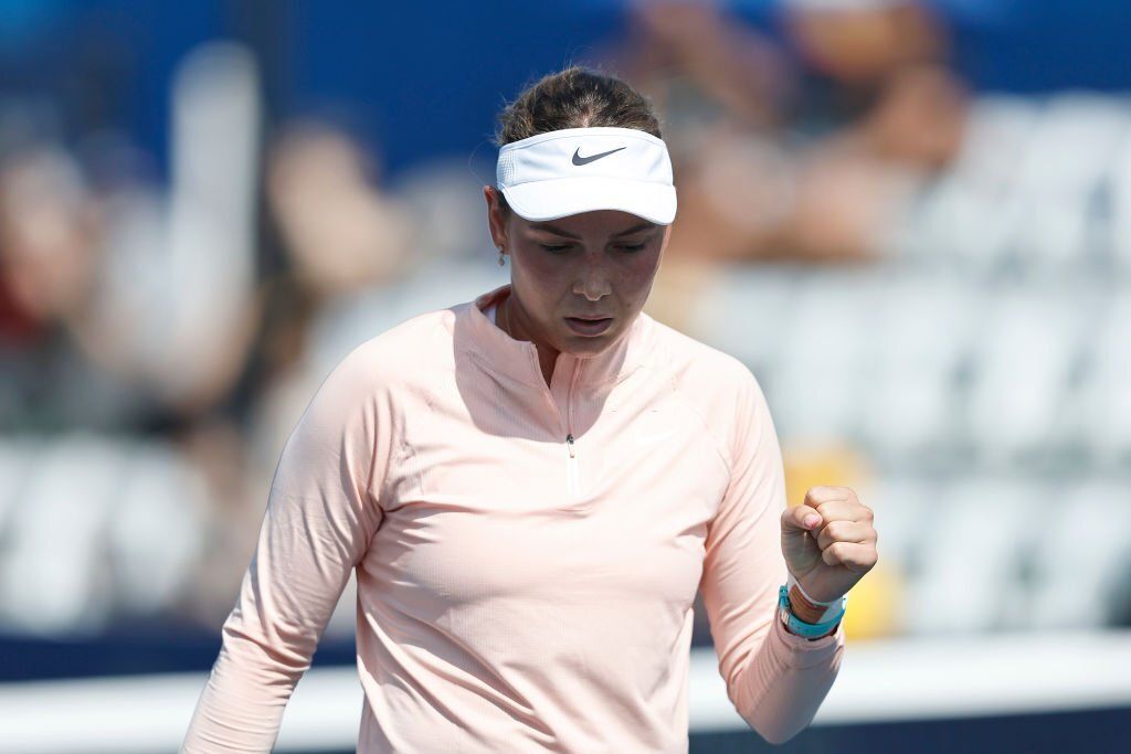 Sakkari se ve sorprendida por Vekic en San Diego