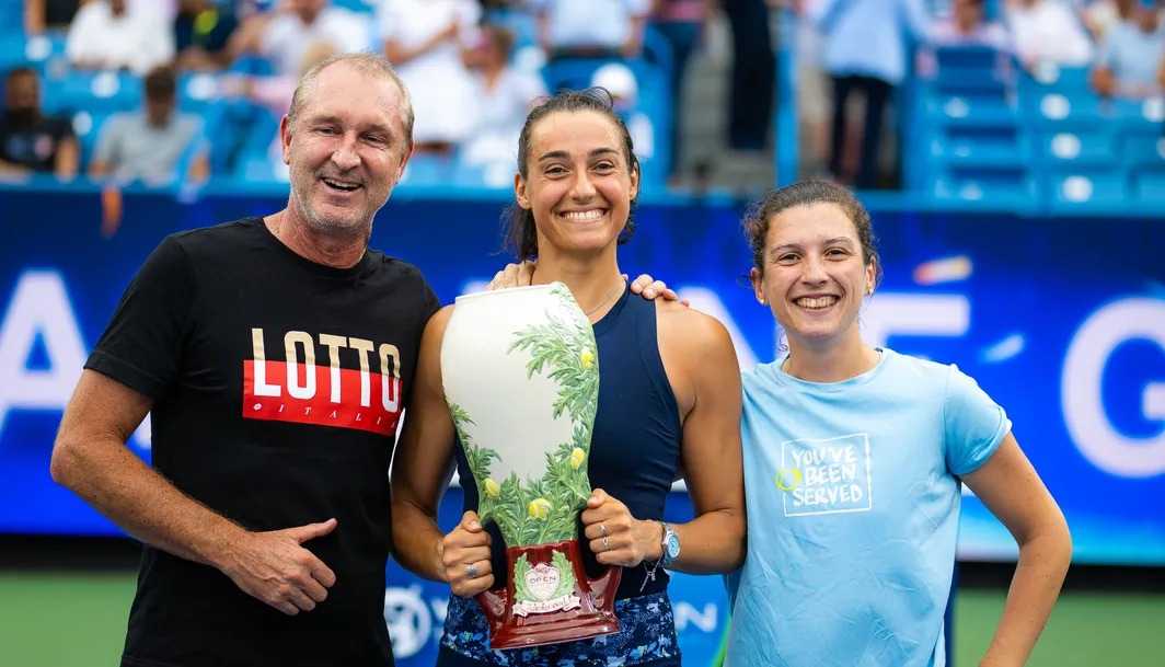 caroline garcia separa entrenador