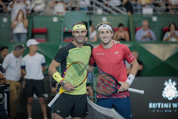 Nadal Ruud Exhibición Argentina