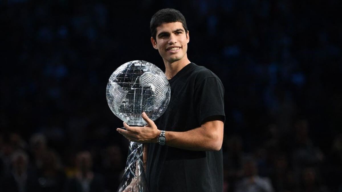 Alcaraz trofeo número uno ranking