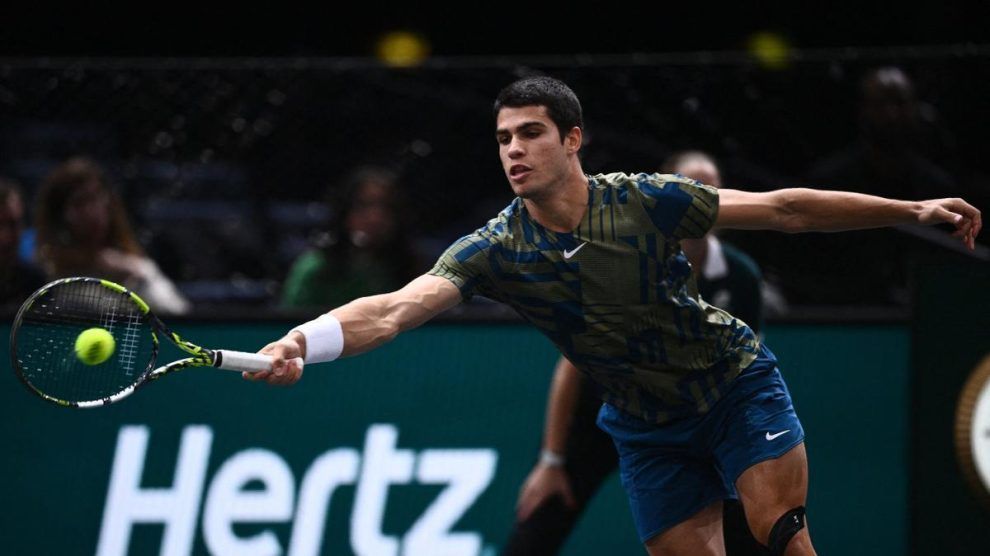 Televisión horario ATP París Bercy Alcaraz Dimitrov