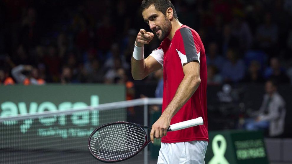 Cilic gran atmósfera España