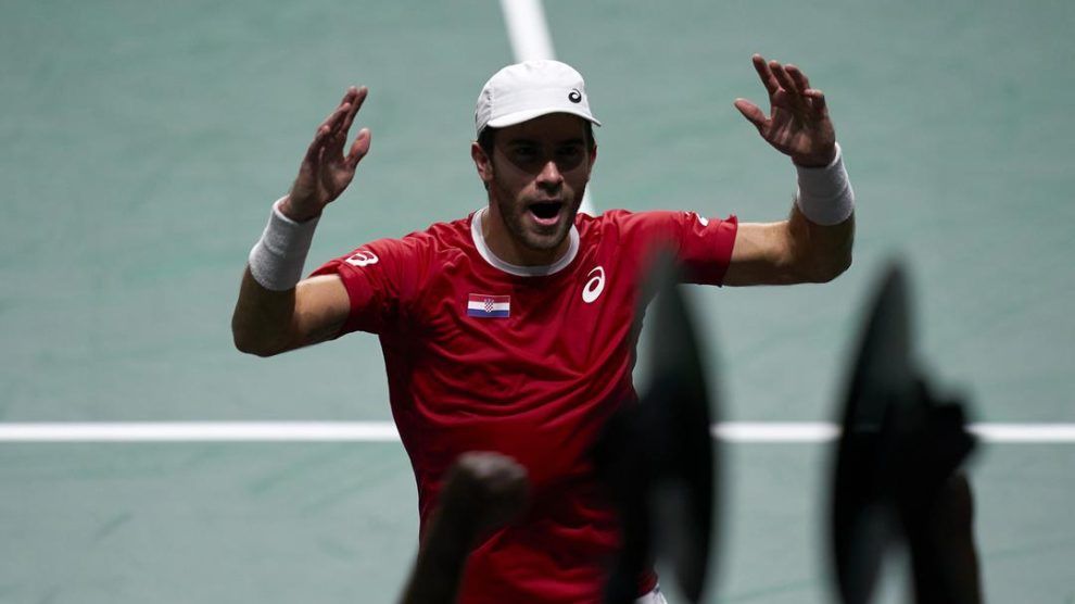Coric jugando Kokkinakis diferencia