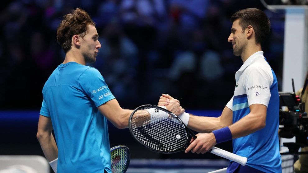 televisión horario nitto atp finals djokovic ruud