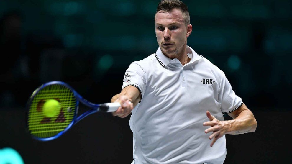 Fucsovics, uno de los cabezas de serie en Bratislava. | Foto: ATP