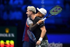 Kokkinakis y Kyrgios celebran su gran victoria en Turín. | Foto: ATP