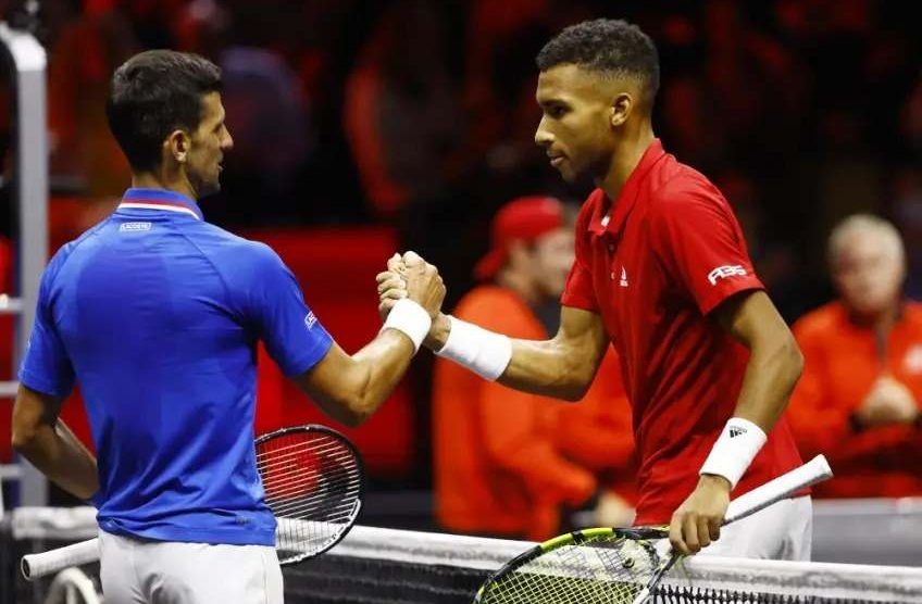 televisión horario world tennis league djokovic aliassime