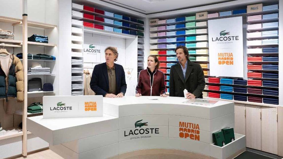 Lacoste socio Mutua Madrid Open