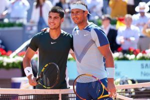 Nadal Alcaraz enfrentarán exhibición