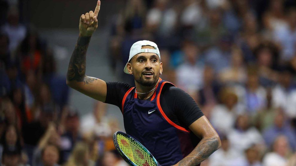 televisión horario world tennis league kyrgios zverev