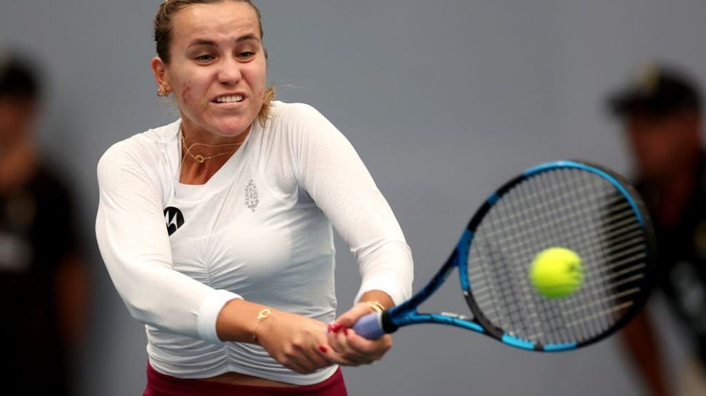 Kenin Wang WTA Auckland