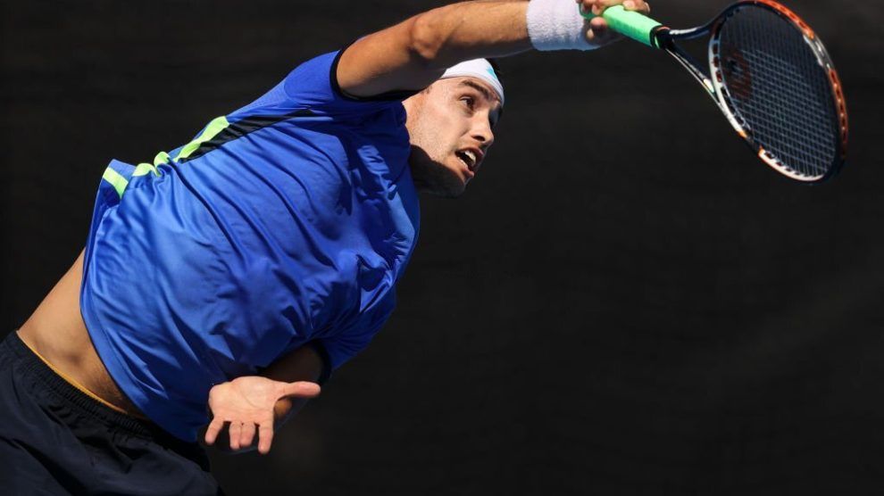 Kicker Delbonis Open Australia