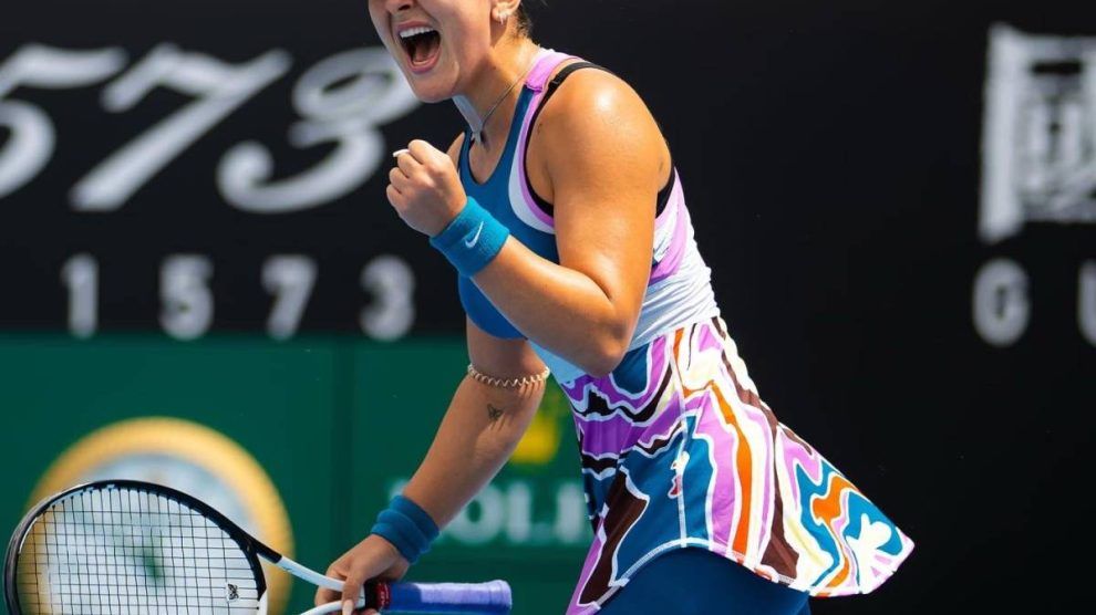 Andreescu partidos ayudan confianza