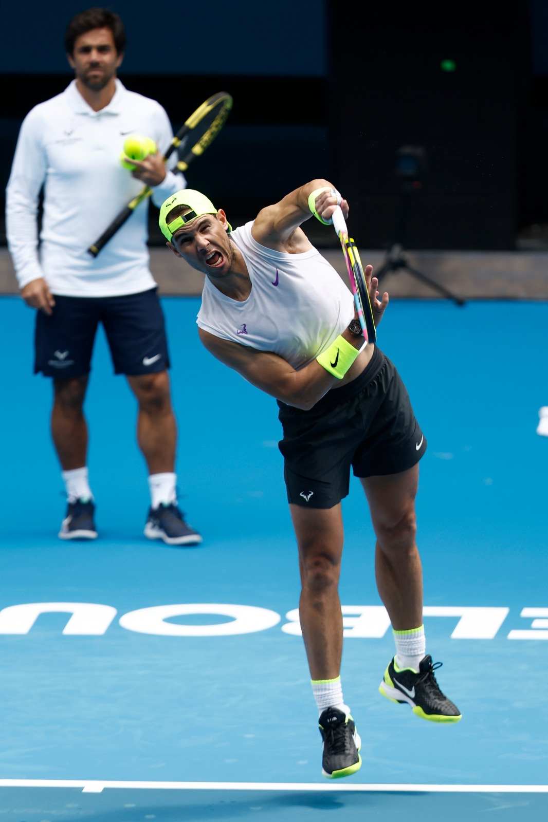 Nadal entrenará con Dimitrov el sábado en Australia