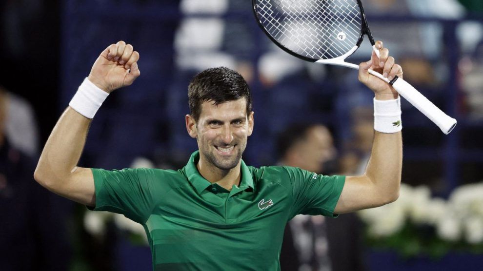 djokovic participante atp dubái