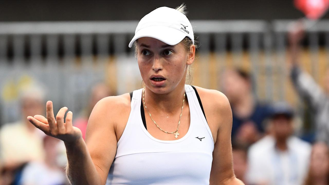 El carácter Putintseva agota a Párrizas en Hobart