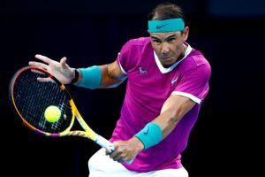 nadal entrena melbourne open australia