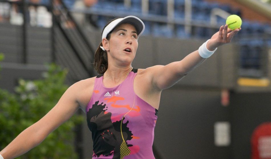 Muguruza entrena Melbourne Swiatek