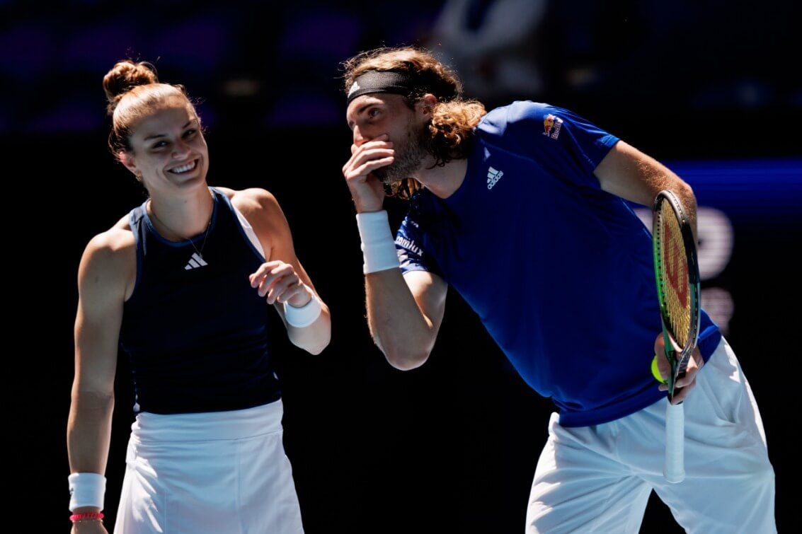 Tsitsipas y Sakkari sitúan a Grecia en semifinales de la United Cup