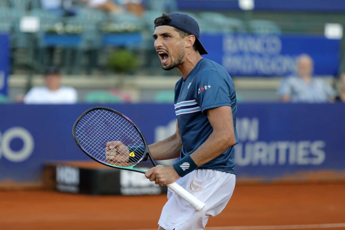 Cachin gana su primer partido del año en el Argentina Open