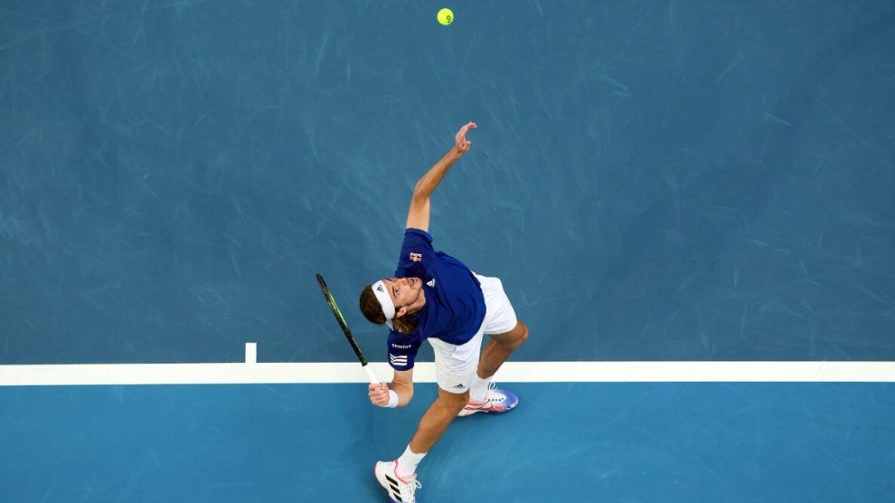 tsisipas meza copa davis