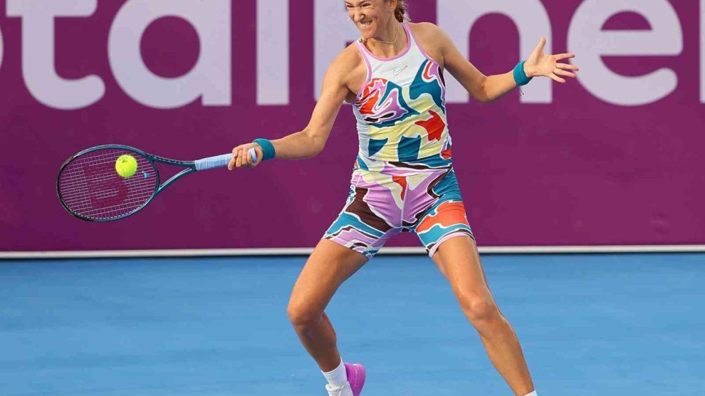 Azarenka Anisimova WTA Dubai