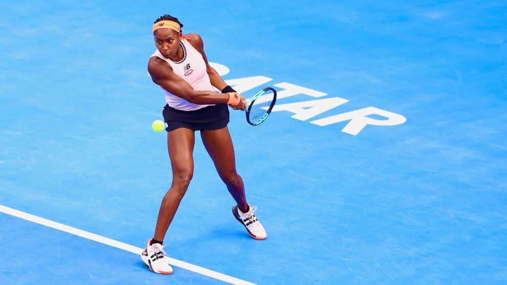 Gauff Sasnovich WTA Dubai