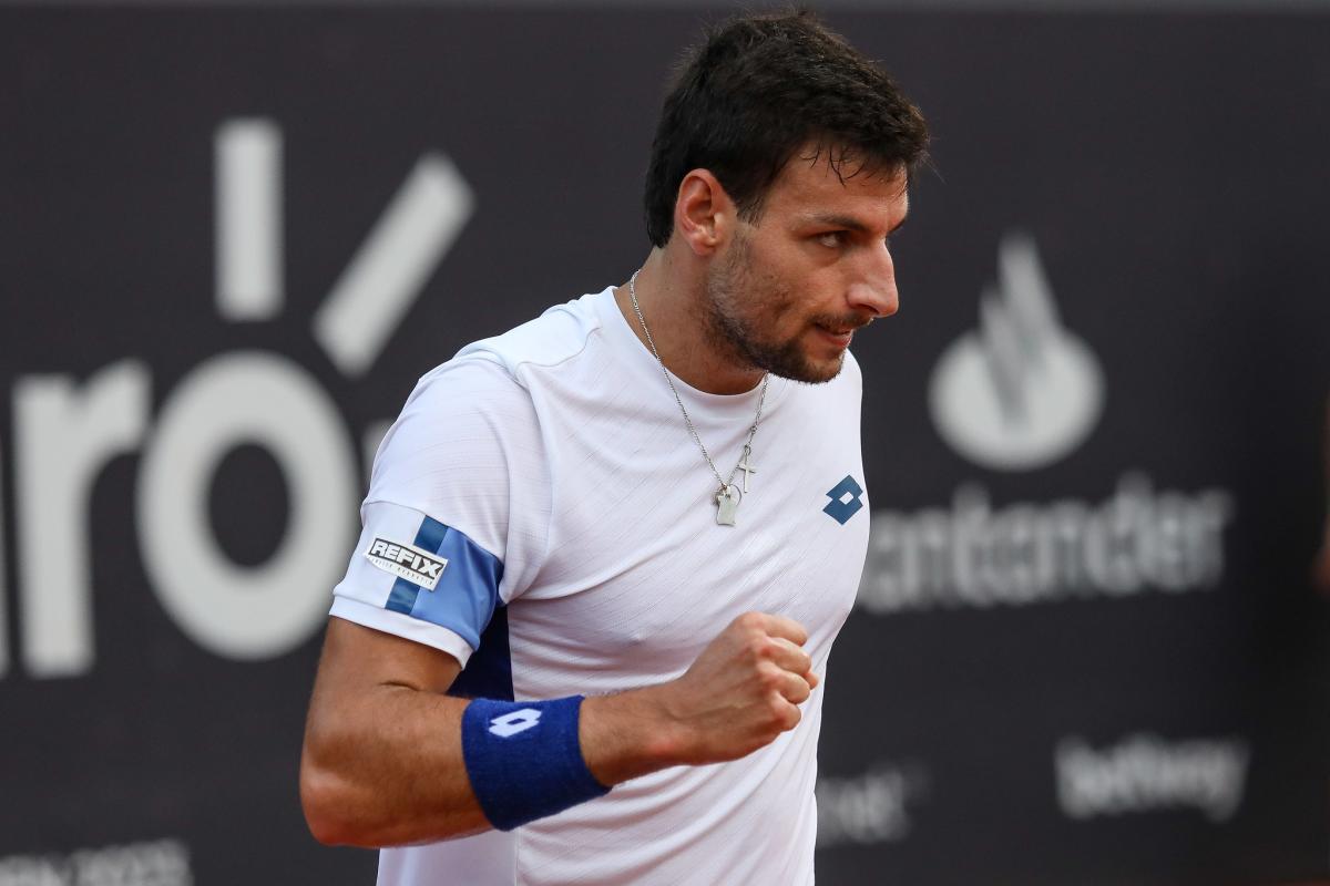 Zapata vuelve a ser la bestia negra de Cerúndolo