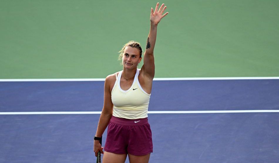 Sabalenka Sakkari Indian Wells