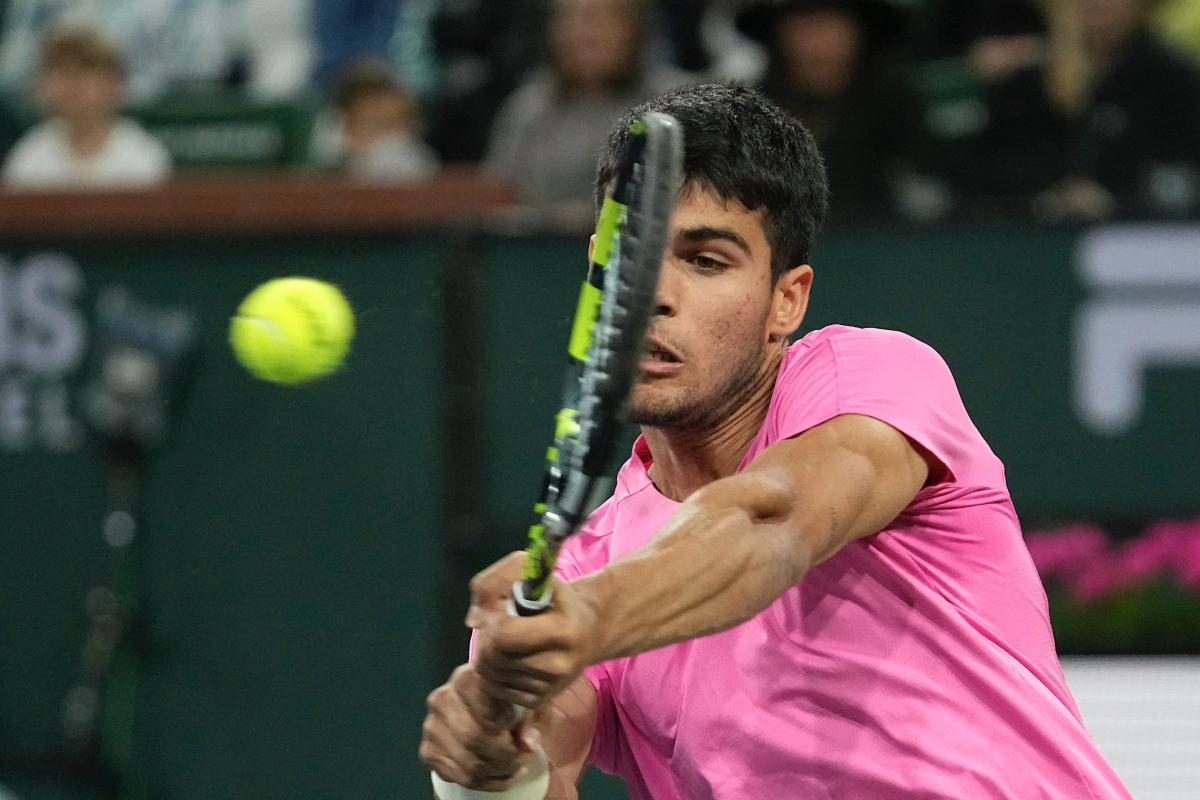 Alcaraz Kokkinakis Indian Wells