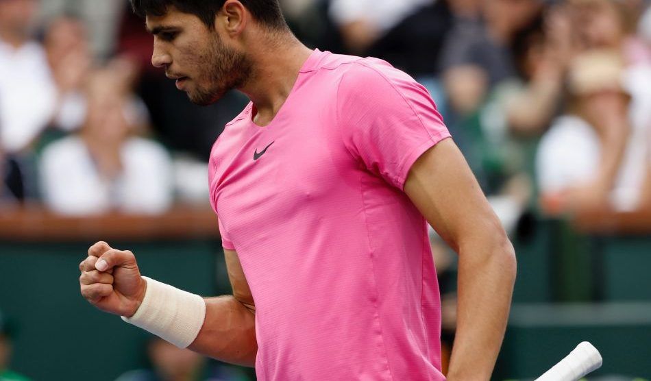 Alcaraz Medvedev Indian Wells
