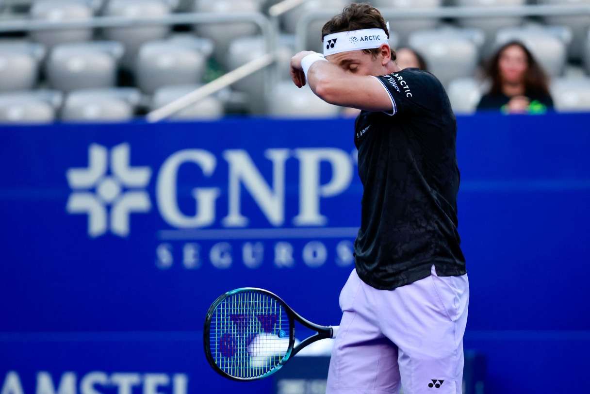 Casper Ruud: “Jugaría con un solo saque”