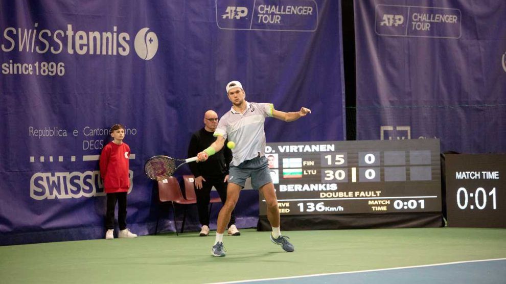 Virtanen Ilkel Challenger Lugano