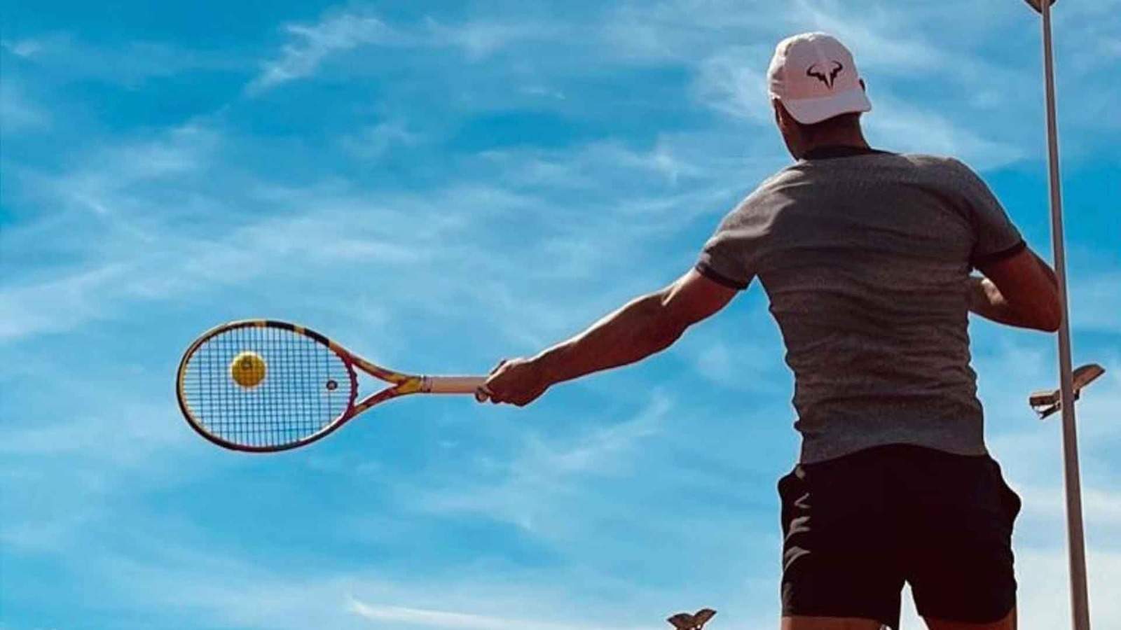 Nadal sigue ilusionando con sus entrenamientos en tierra