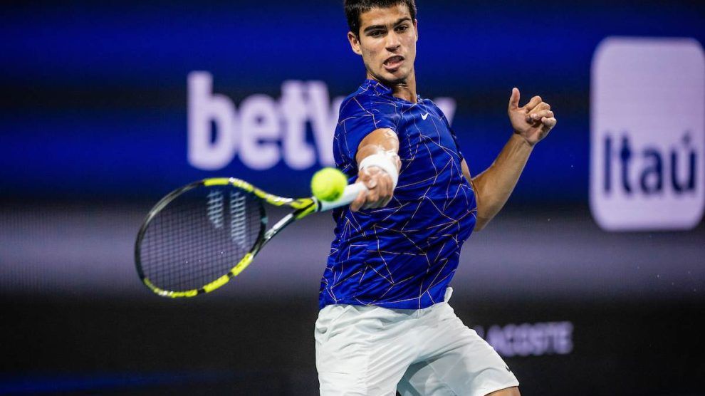 televisión horario atp miami alcaraz bagnis