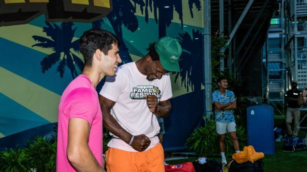 televisión horario atp miami alcaraz fritz