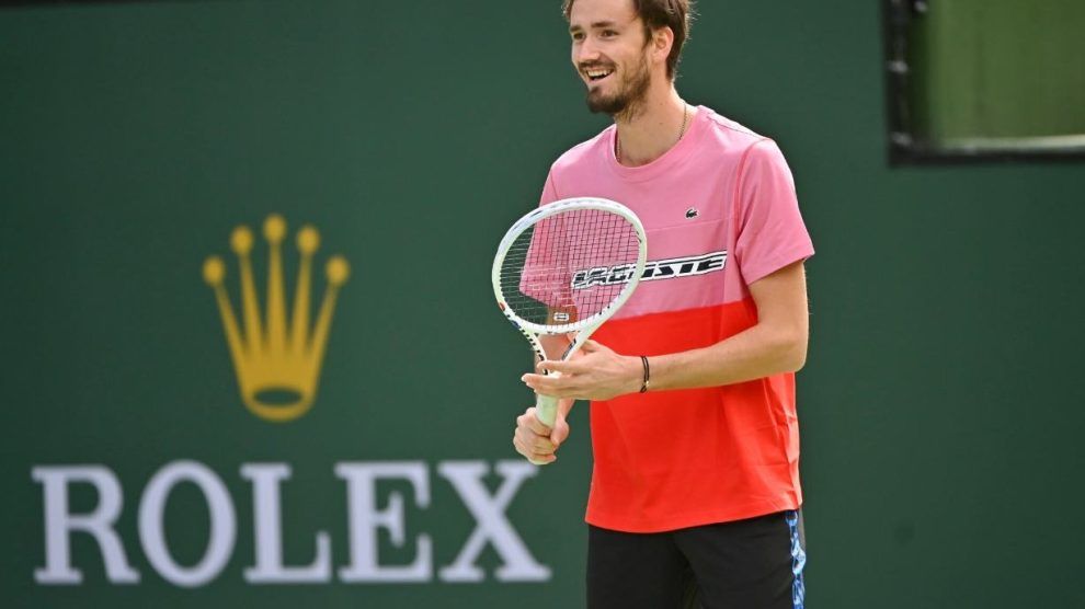 televisión horario atp miami medvedev khachanov
