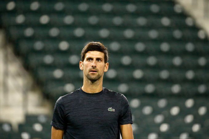 Novak Djokovic baja Indian Wells