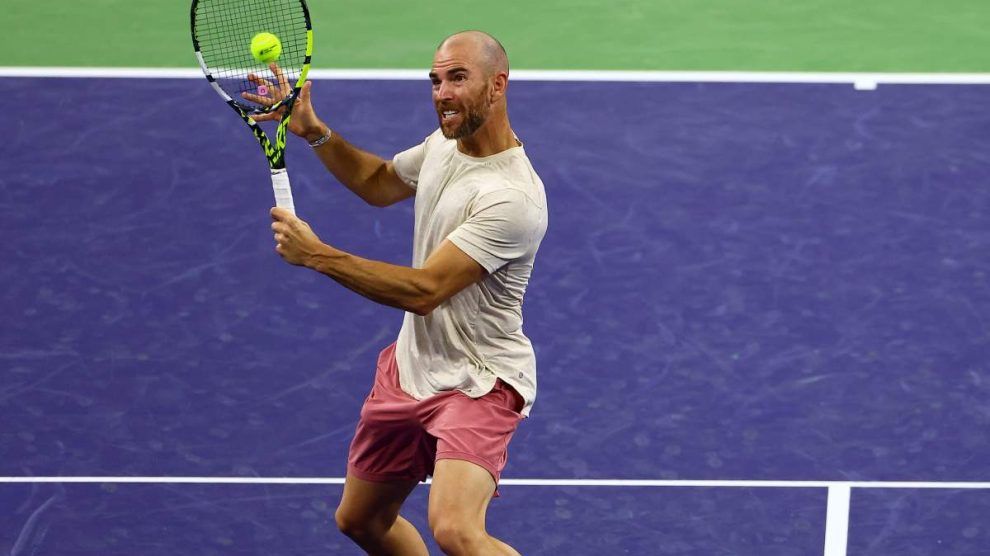 Mannarino Thiem Indian Wells